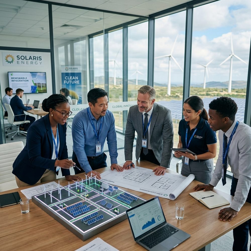 Team di Semplice Gas & Luce al lavoro su tecnologie energetiche pulite